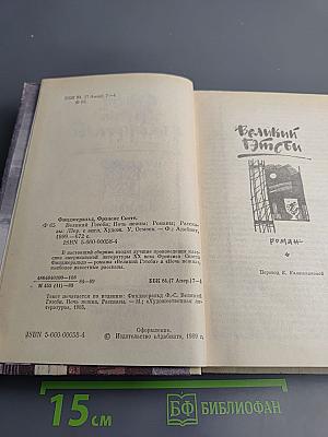 Романы. Рассказы: Великий Гэтсби. Ночь нежна
