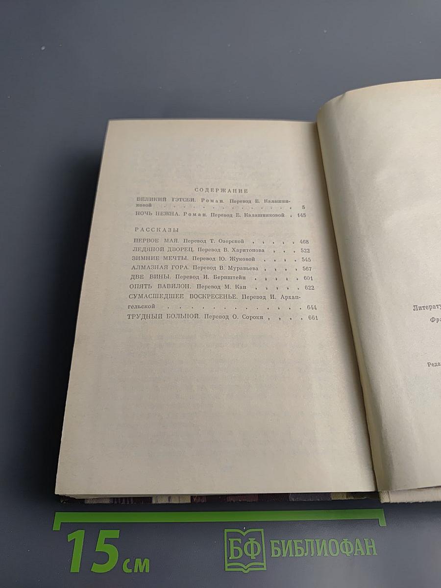 Романы. Рассказы: Великий Гэтсби. Ночь нежна