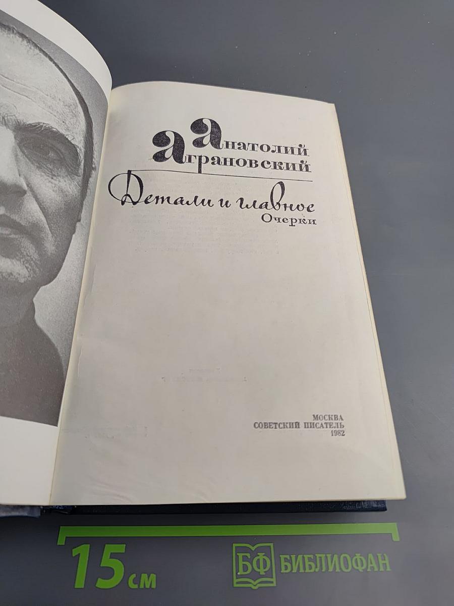 Детали и главное. Очерки