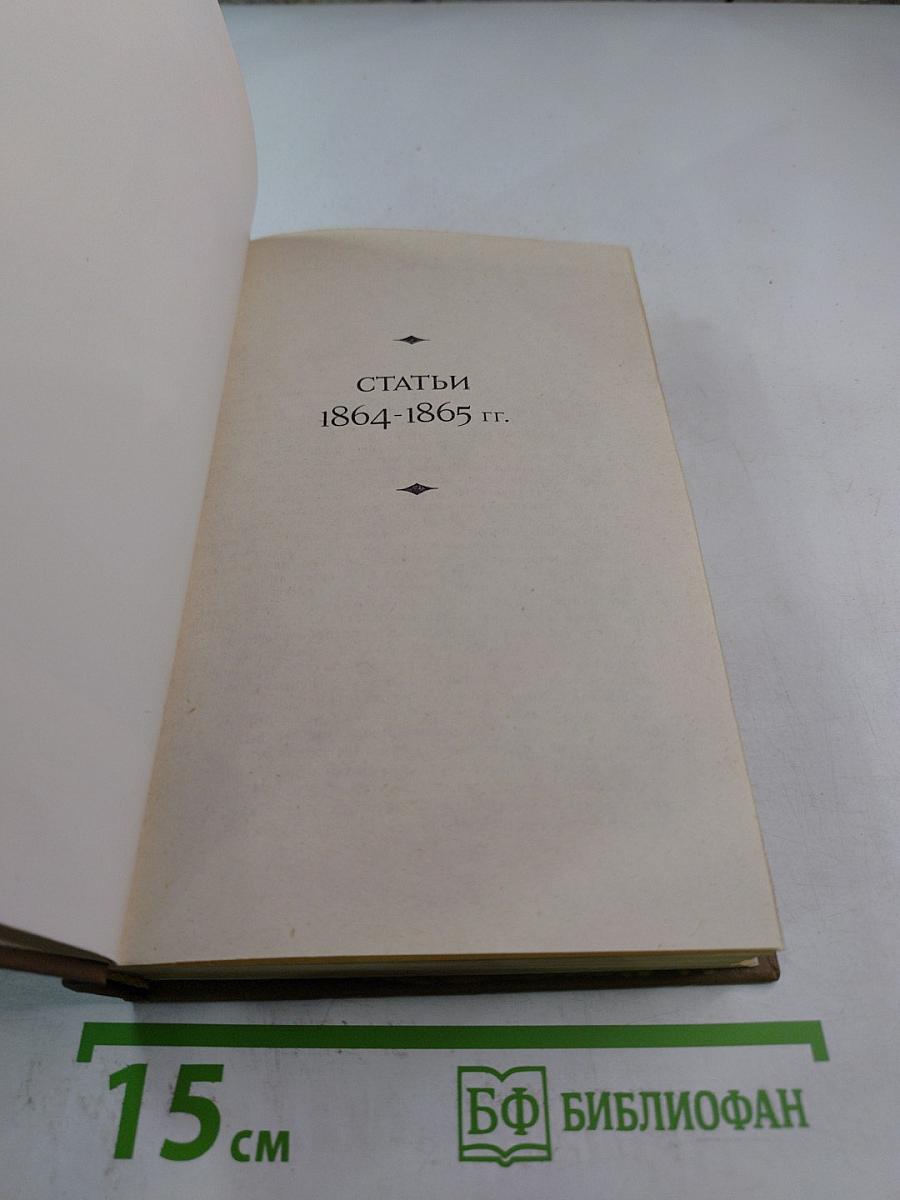 Литературная критика. Том второй. Статьи 1864-1865 гг.