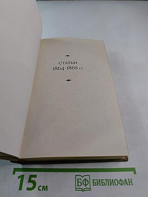Литературная критика. Том второй. Статьи 1864-1865 гг.