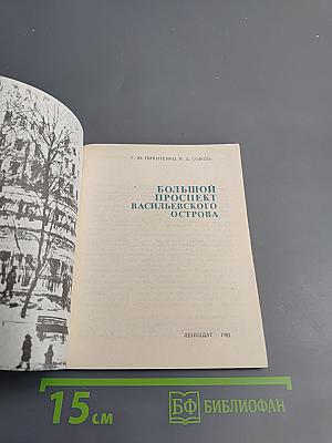 Большой проспект Васильевского острова