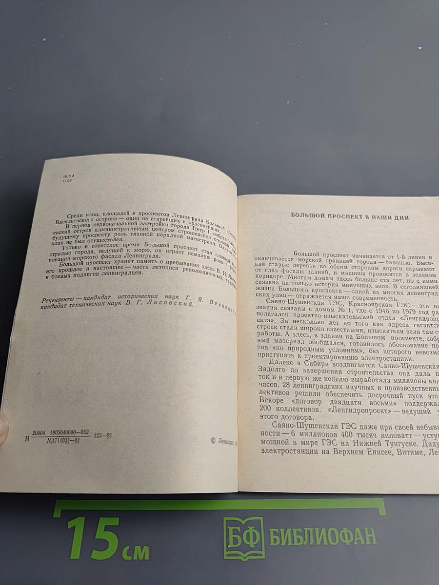 Большой проспект Васильевского острова