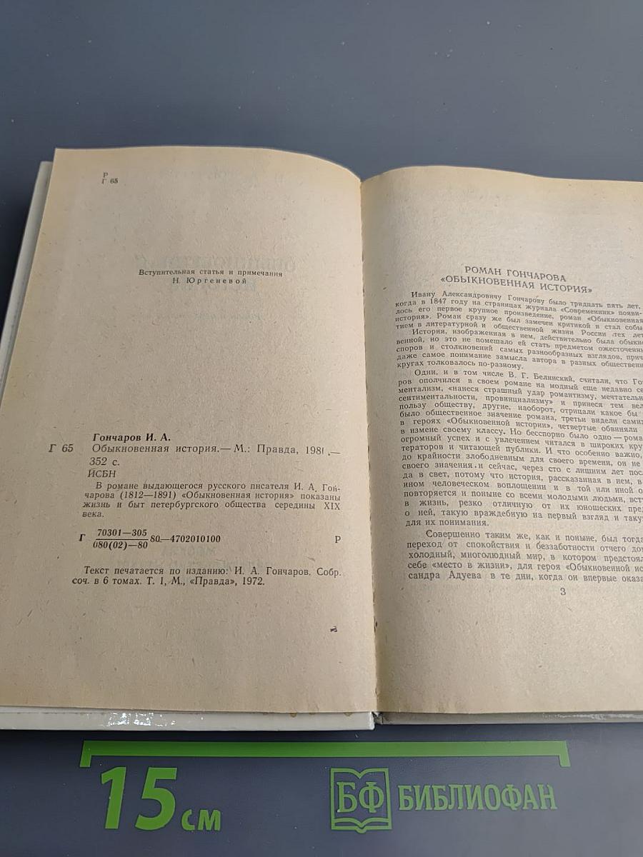 Обыкновенная история