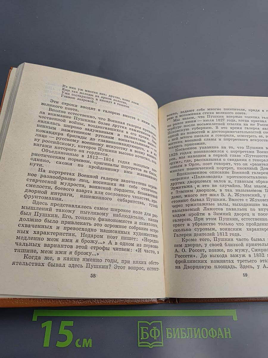 Пушкин и военная галерея Зимнего дворца