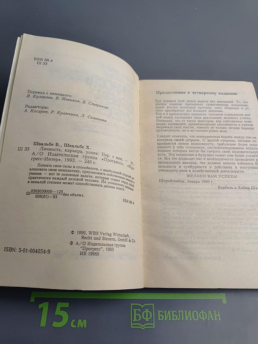 Личность Карьера Успех