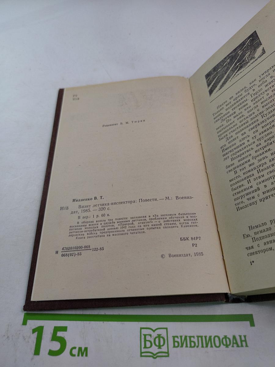 Визит летчика-инспектора: Повести
