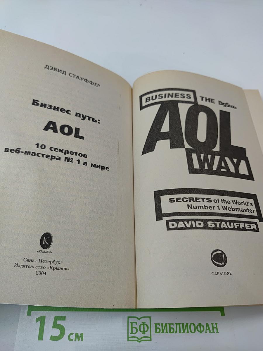 Бизнес путь: AOL. 10 секретов веб-мастера № 1 в мире