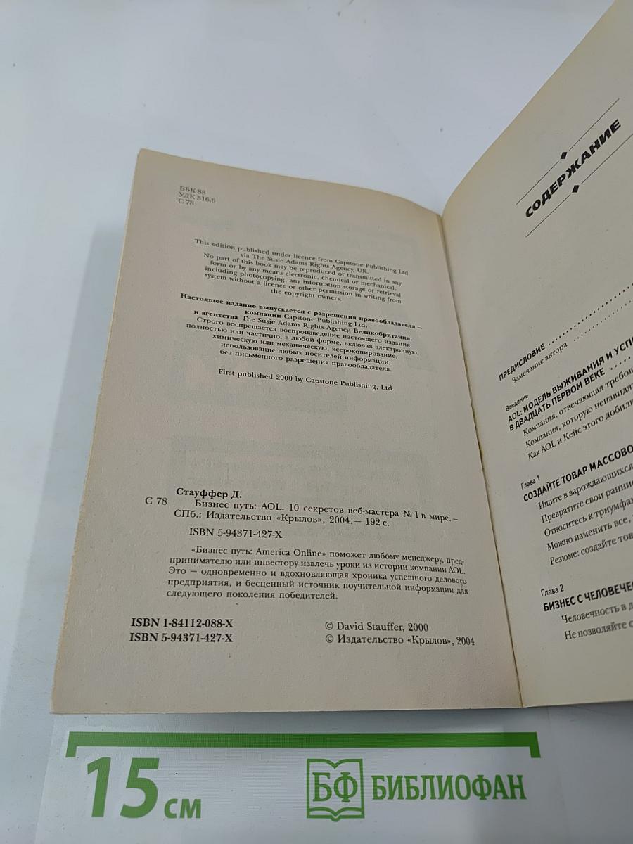 Бизнес путь: AOL. 10 секретов веб-мастера № 1 в мире