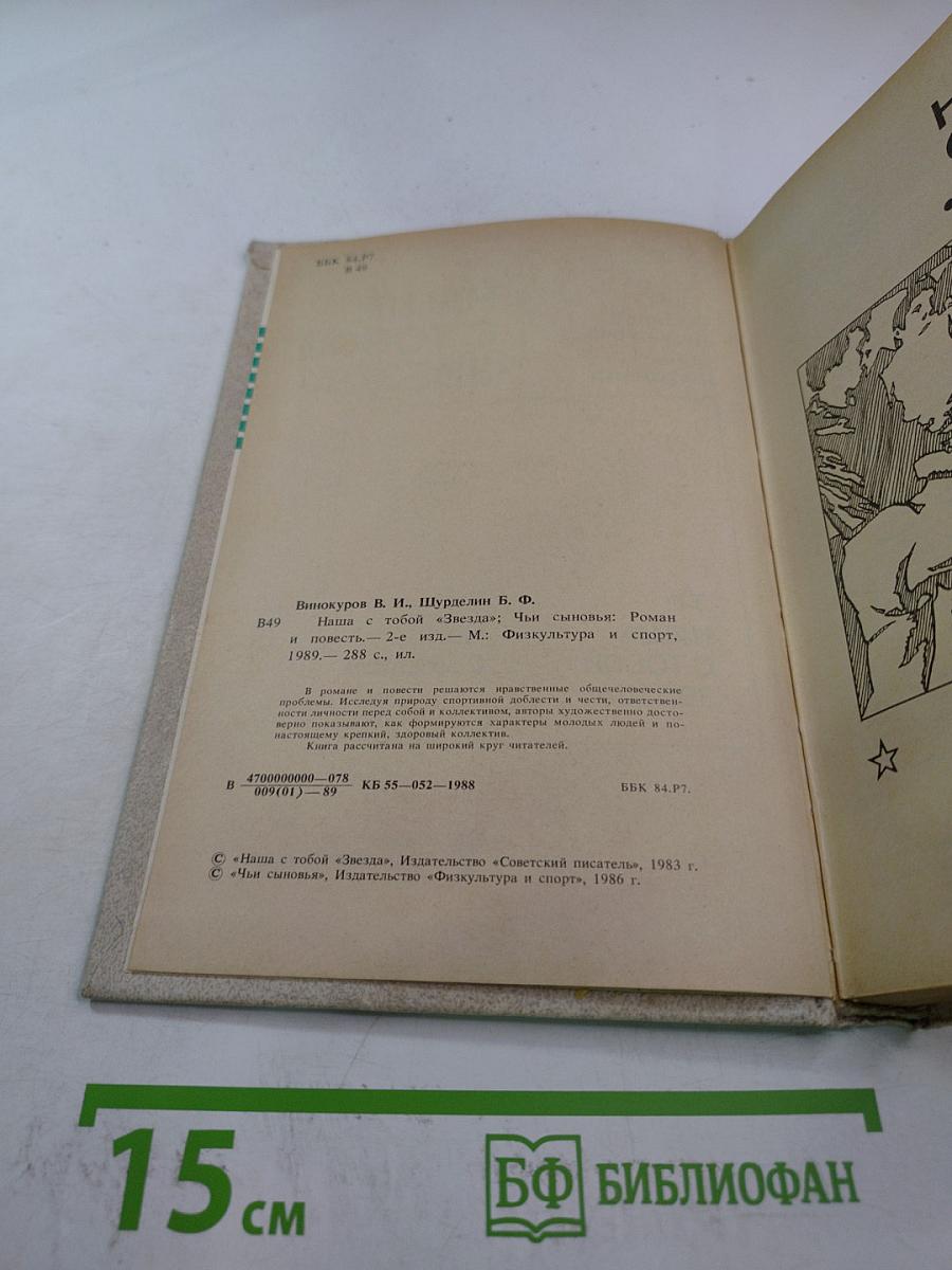 Наша с тобой звезда. Чьи сыновья