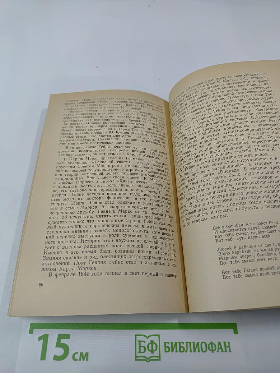 Генрих Гейне. Биография писателя. Книга для учащихся