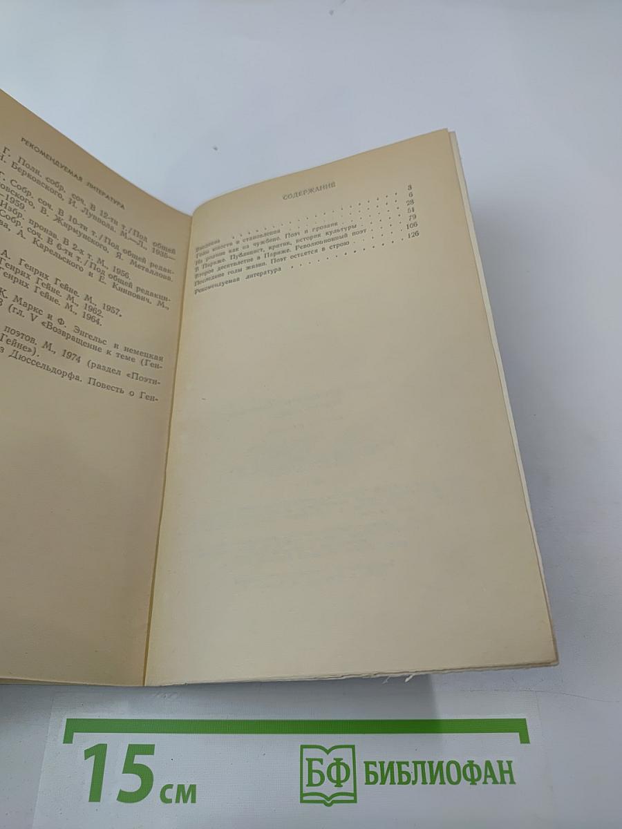 Генрих Гейне. Биография писателя. Книга для учащихся