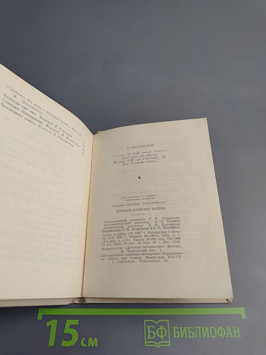 Пускай бушуют волны