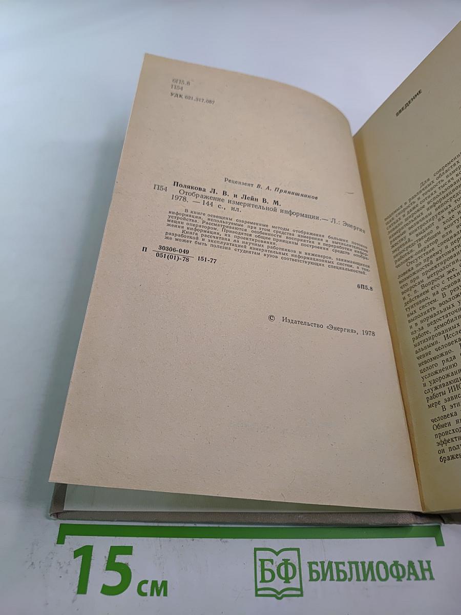 Отображение измерительной информации