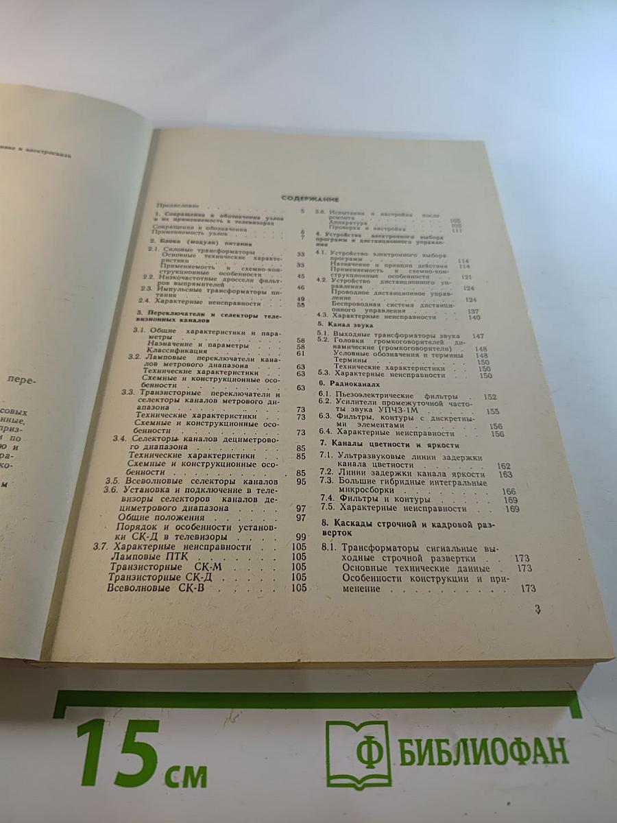 Справочник. Узлы и блоки телевизоров