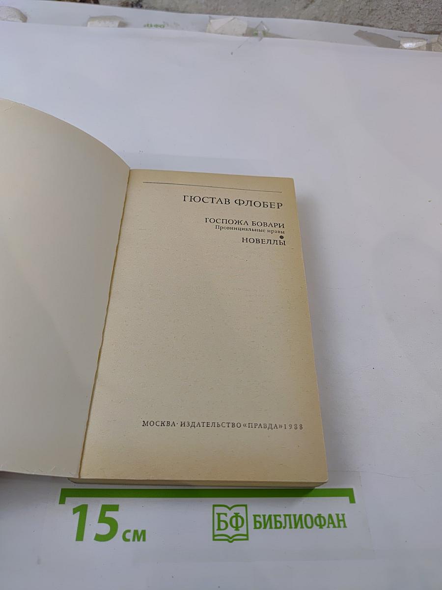 Госпожа Бовари. Новеллы