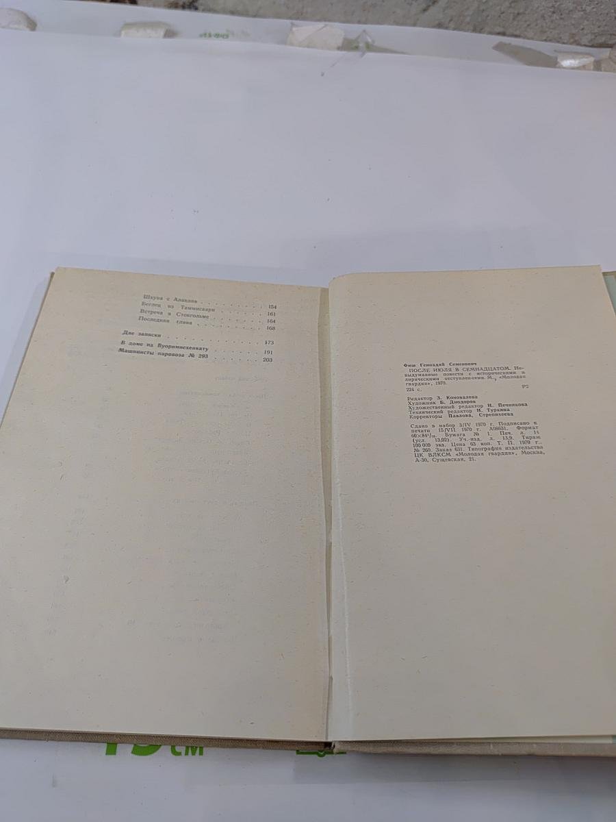 После июля в семнадцатом