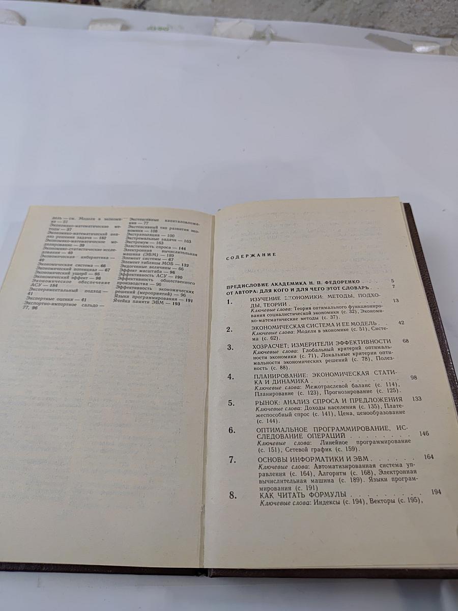 Популярный экономико-математический словарь