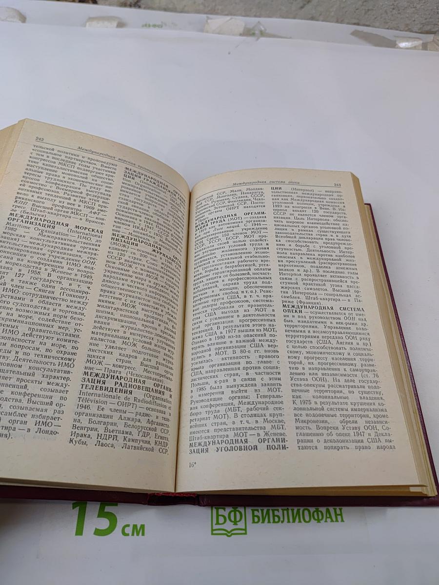 Краткий политический словарь