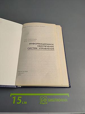 Информационное обеспечение систем управления