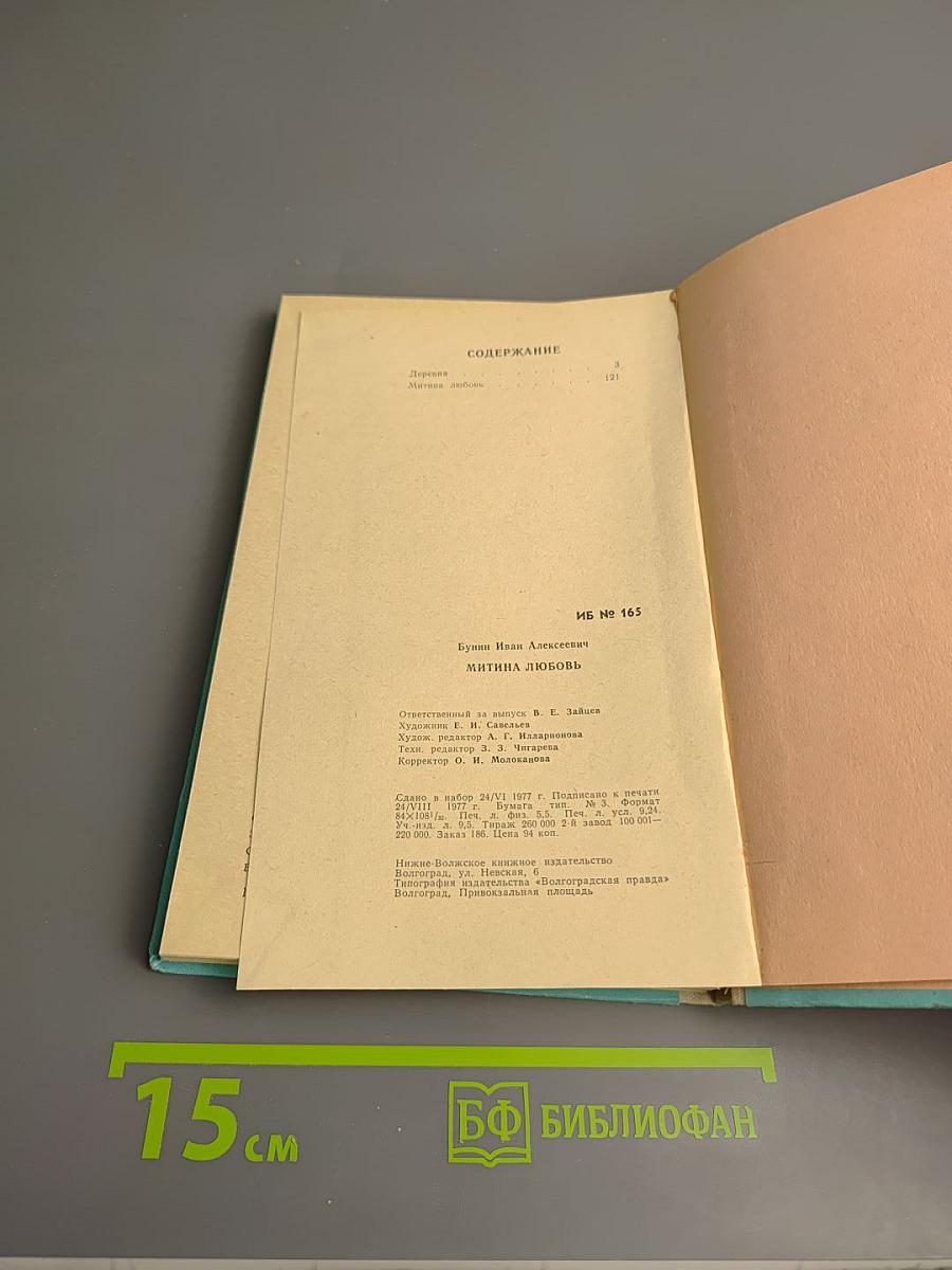 Деревня. Митина любовь