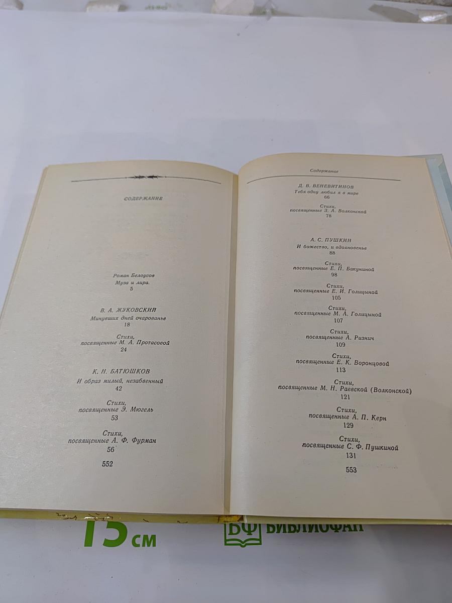 Я помню чудное мгновенье. Из русской любовной лирики