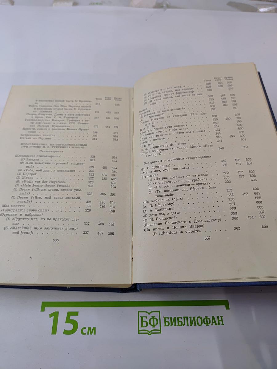 Сочинения И.С. Тургенева. Том первый