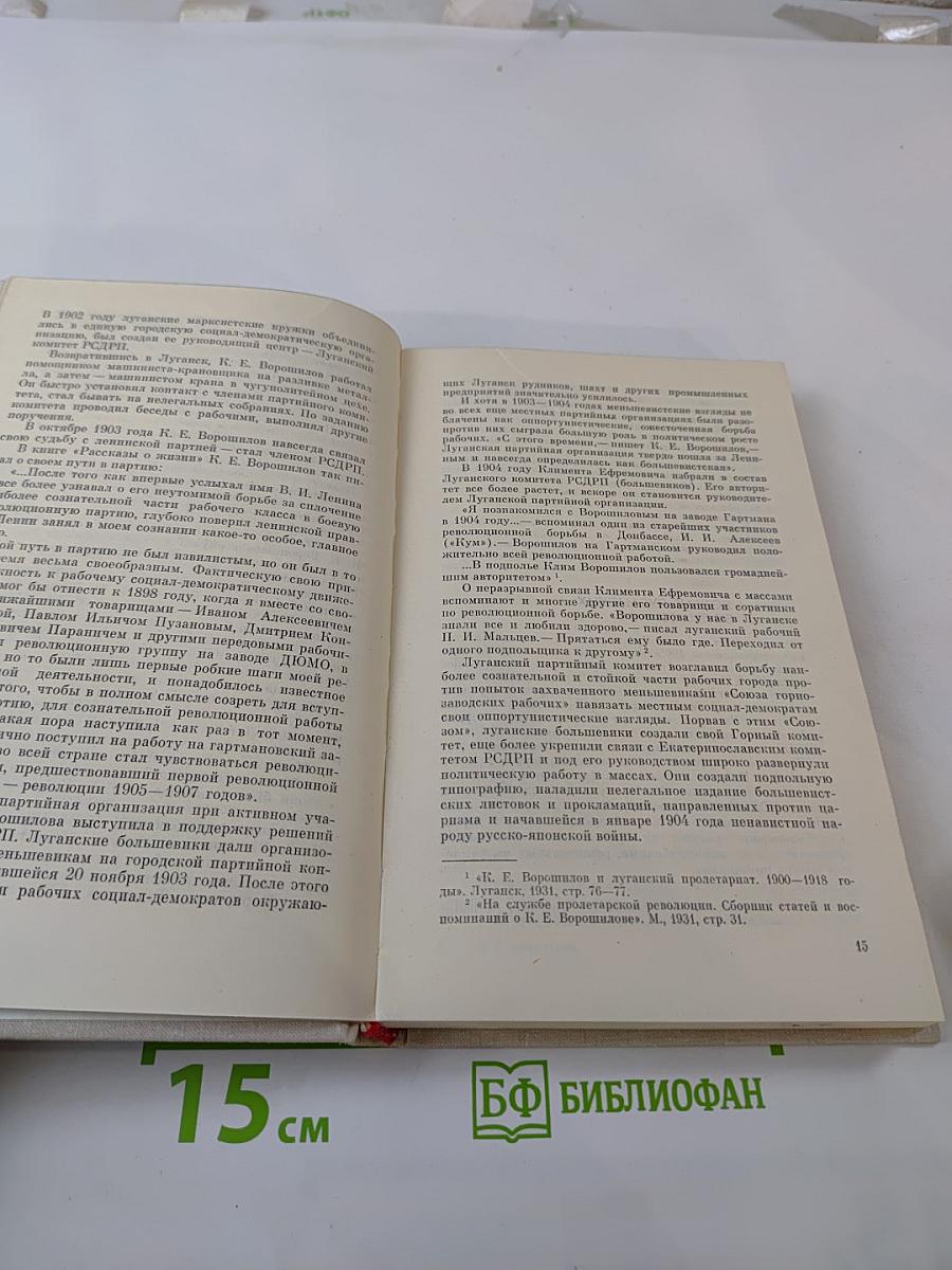 Климент Ефремович Ворошилов. Биографический очерк