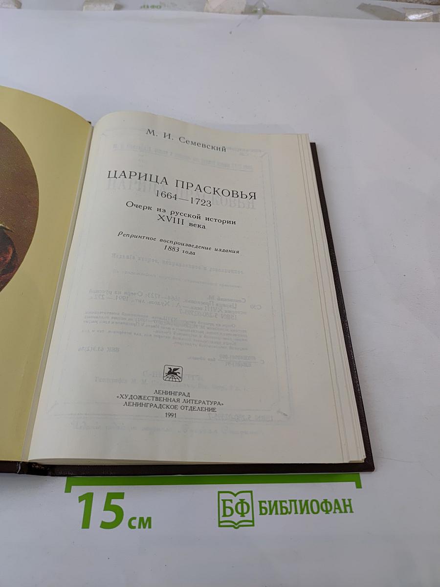 Царица Прасковья. 1664-1723. Очерк из русской истории XVIII века
