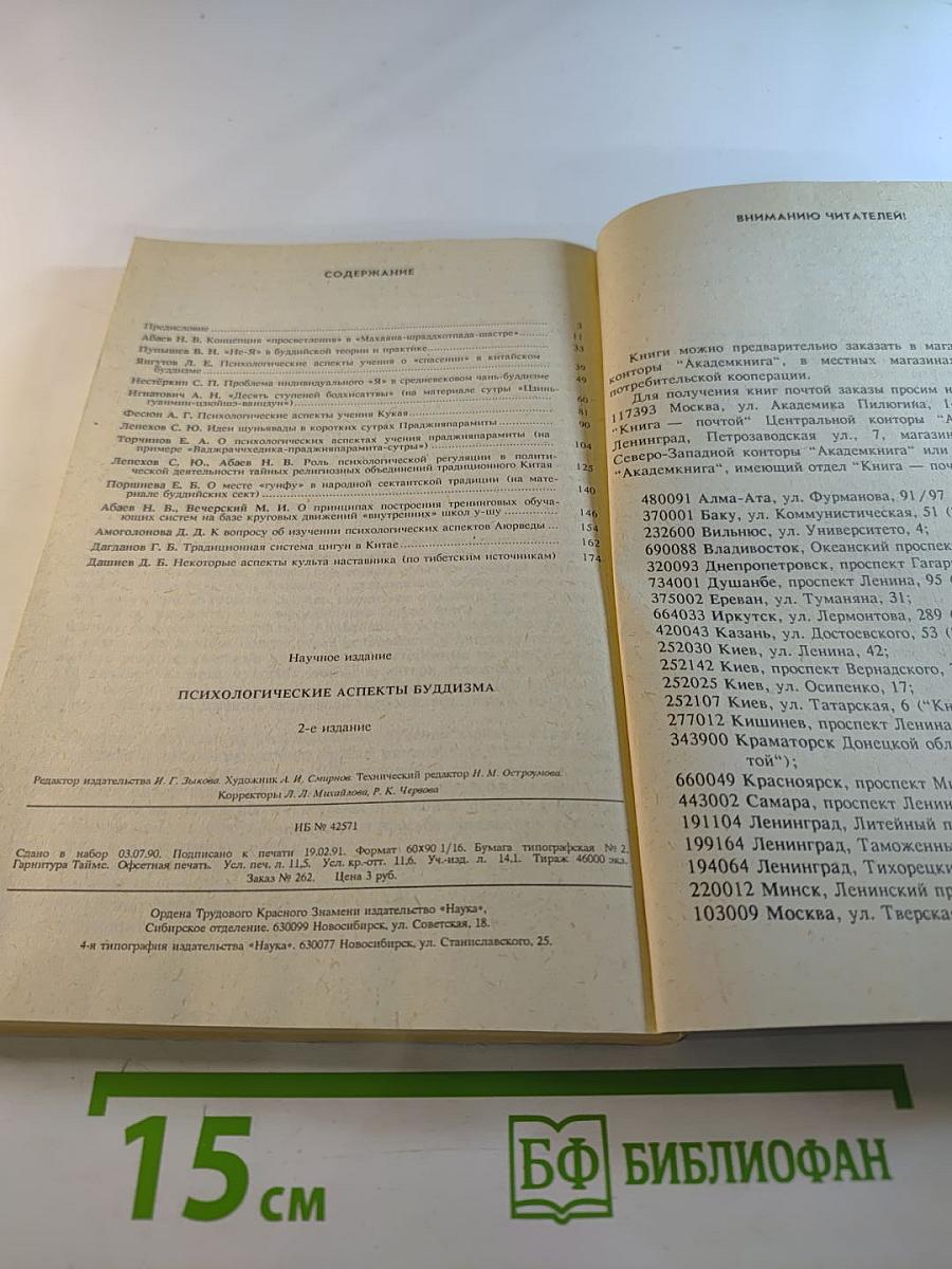 Психологические аспекты буддизма