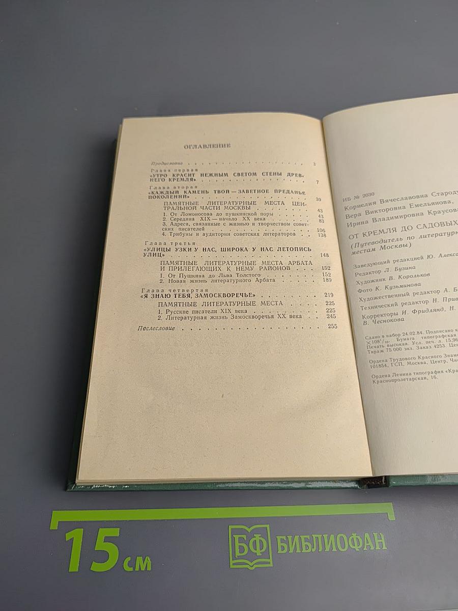 От Кремля до Садовых: Путеводитель по литературным местам Москвы