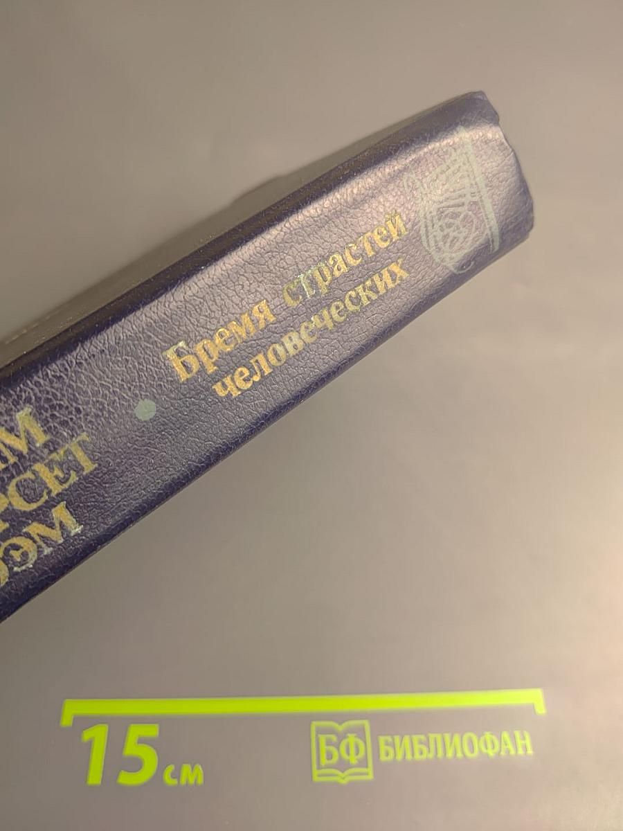 Бремя страстей человеческих