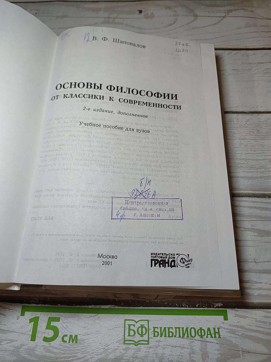 Основы философии: От классики к современности
