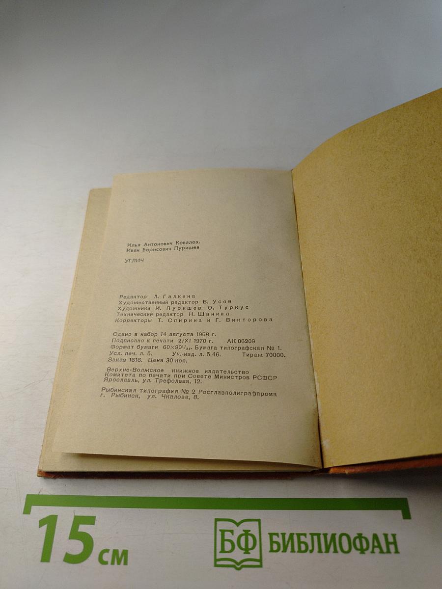 Углич. Путеводитель по городу и окрестностям. Издание второе