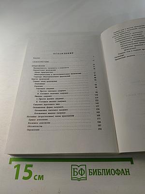 Теоретическая грамматика испанского языка. Синтаксис предложения