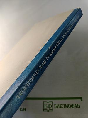 Теоретическая грамматика испанского языка. Синтаксис предложения