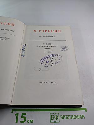 Художественные произведения. Том шестнадцатый. Повесть, рассказы, очерки, стихи. 1917-1924