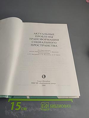 Актуальные проблемы трансформации социального пространства