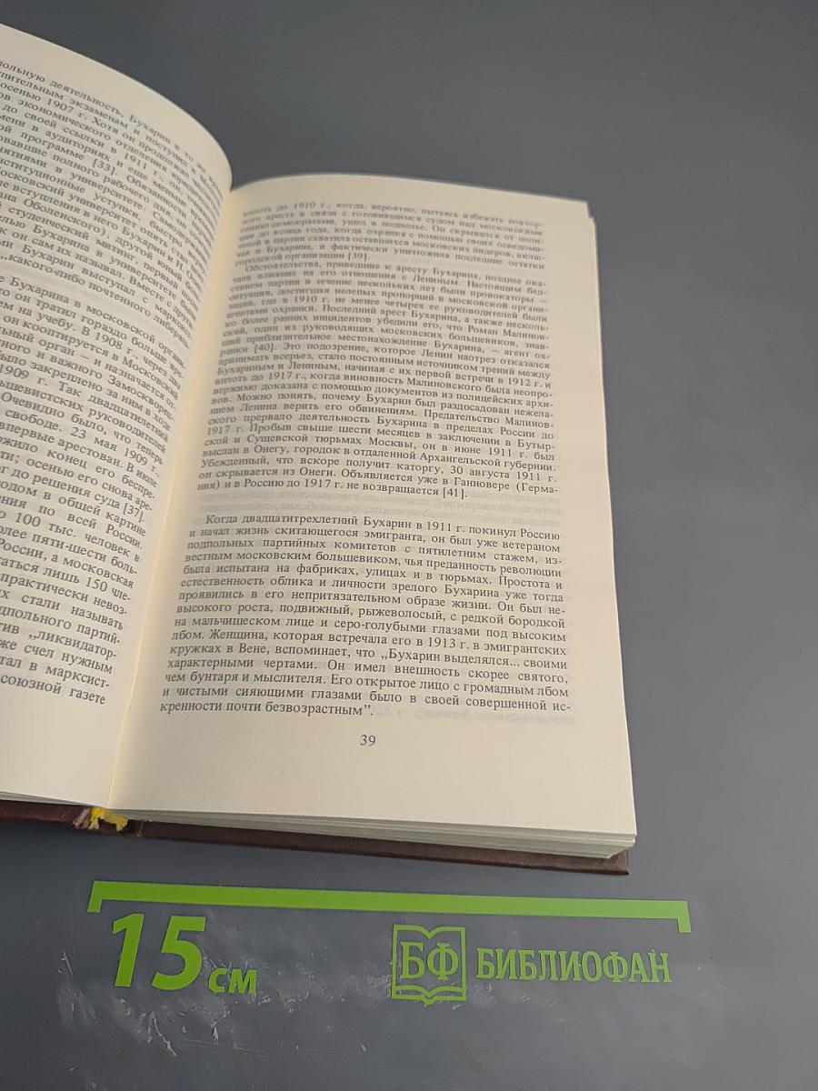 Бухарин. Политическая биография 1888-1938