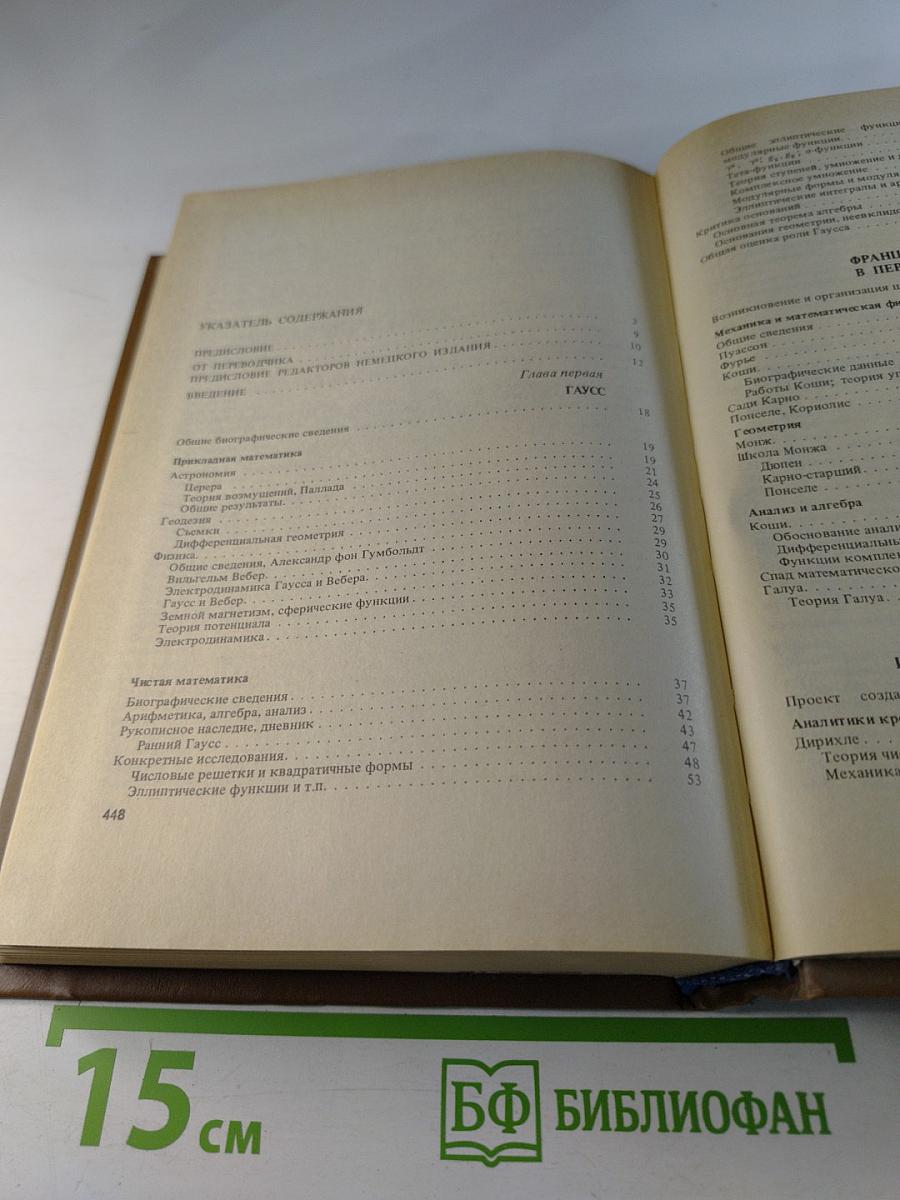 Лекции о развитии математики в XIX столетии Том 1