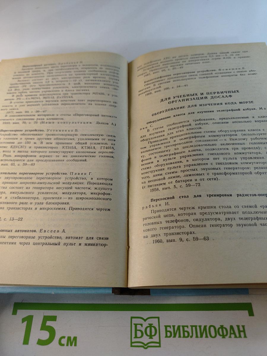 Путеводитель по выпускам «В помощь радиолюбителю»