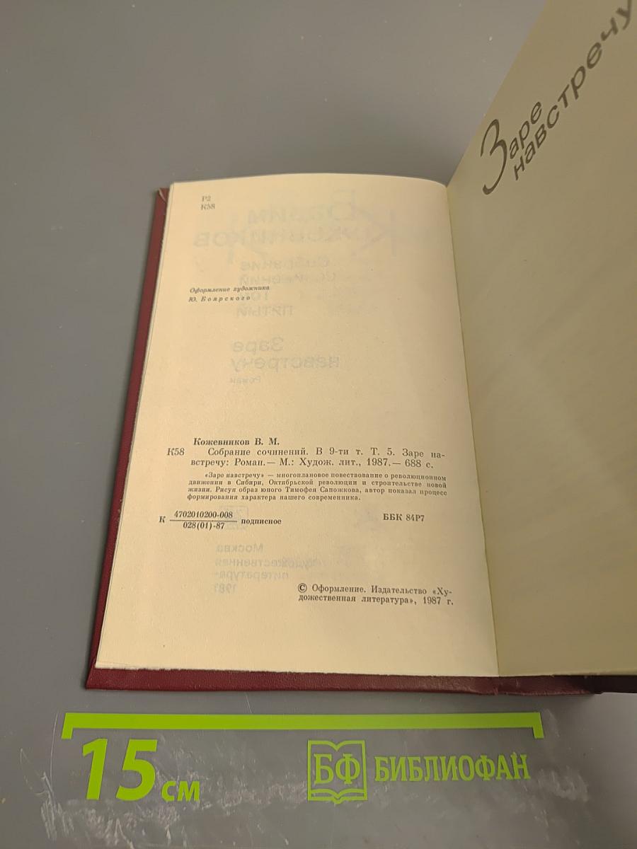 Собрание сочинений. Том пятый. Заре навстречу