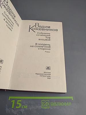 Собрание сочинений. Том 8. В полдень на солнечной стороне