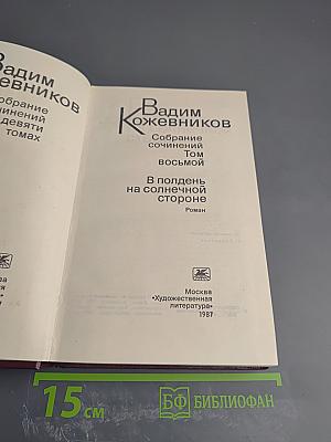 Собрание сочинений. Том 8. В полдень на солнечной стороне