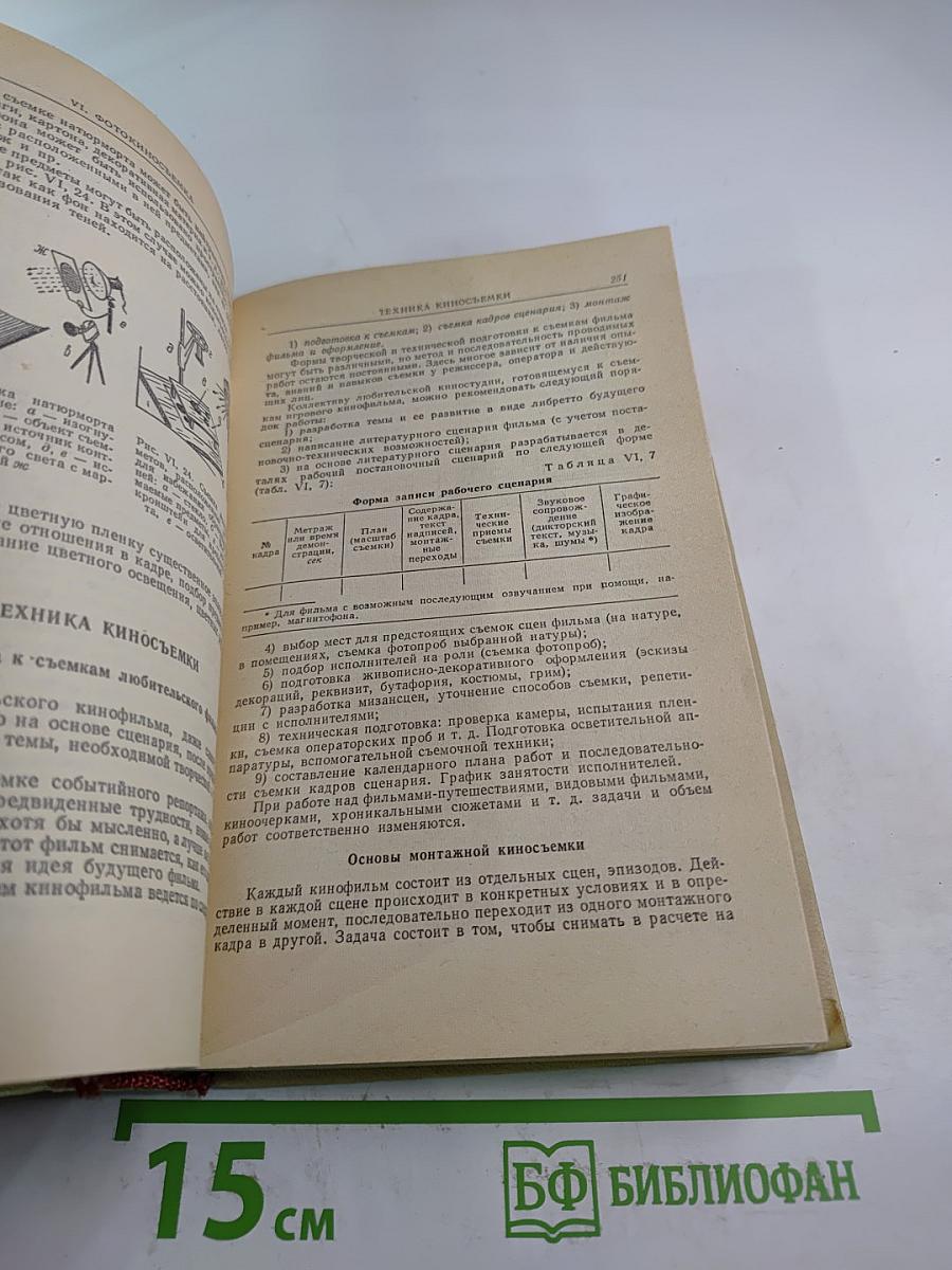 Справочник фотолюбителя