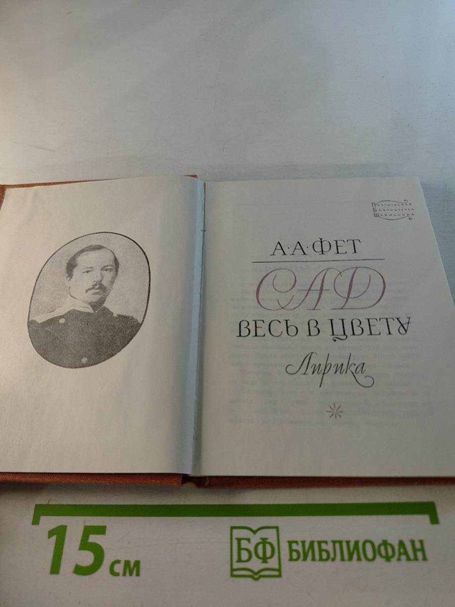 Сад весь в цвету