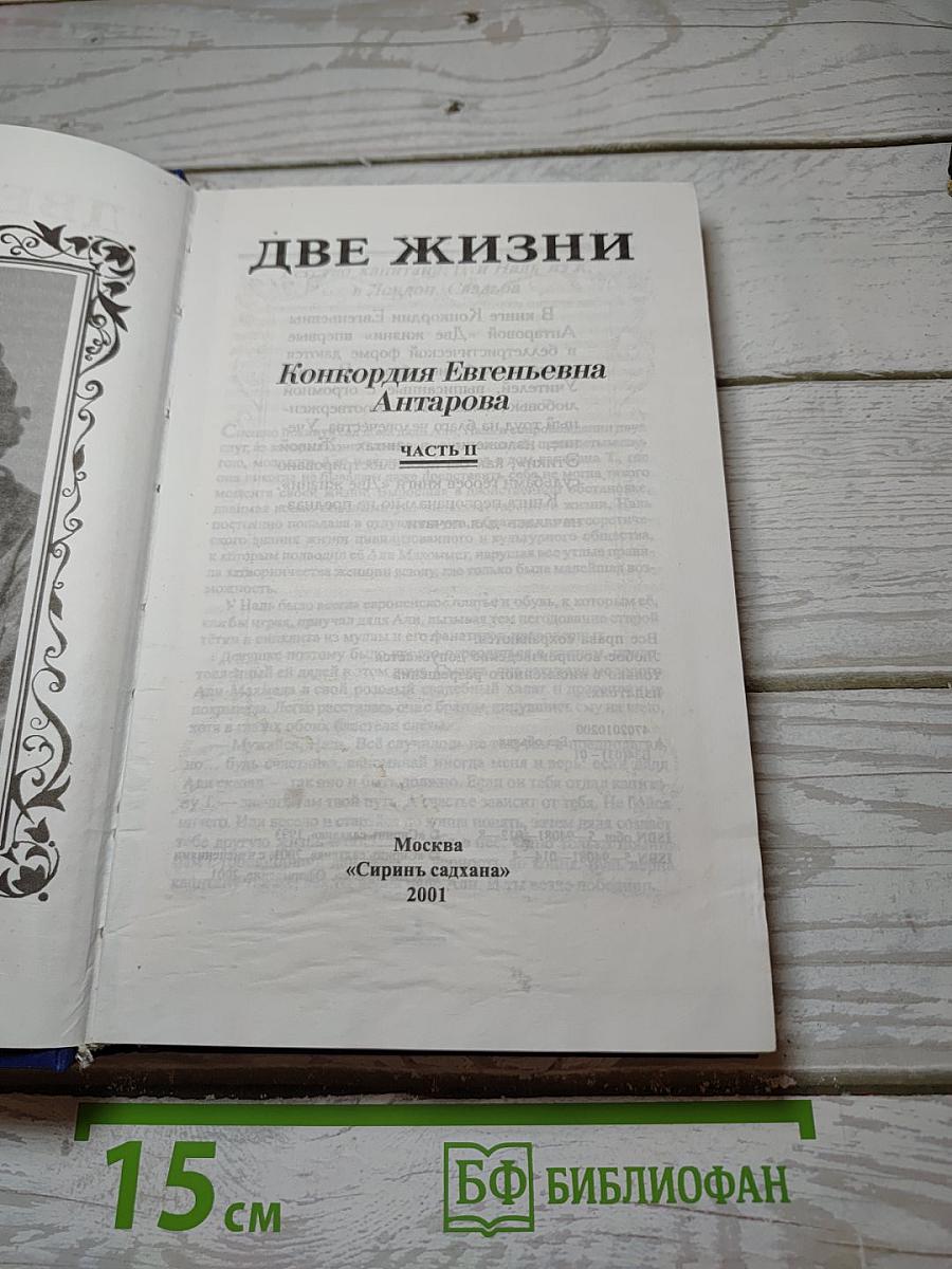 Две жизни. Часть вторая