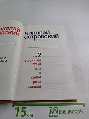 Николай Островский. Рожденные бурей. Том 2. Роман, статьи, речи, беседы