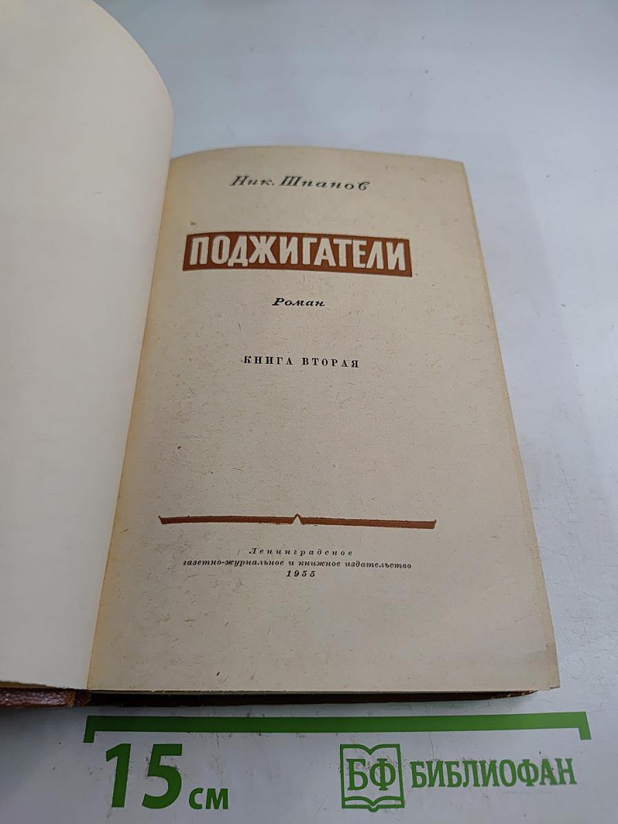 Поджигатели. Книга вторая