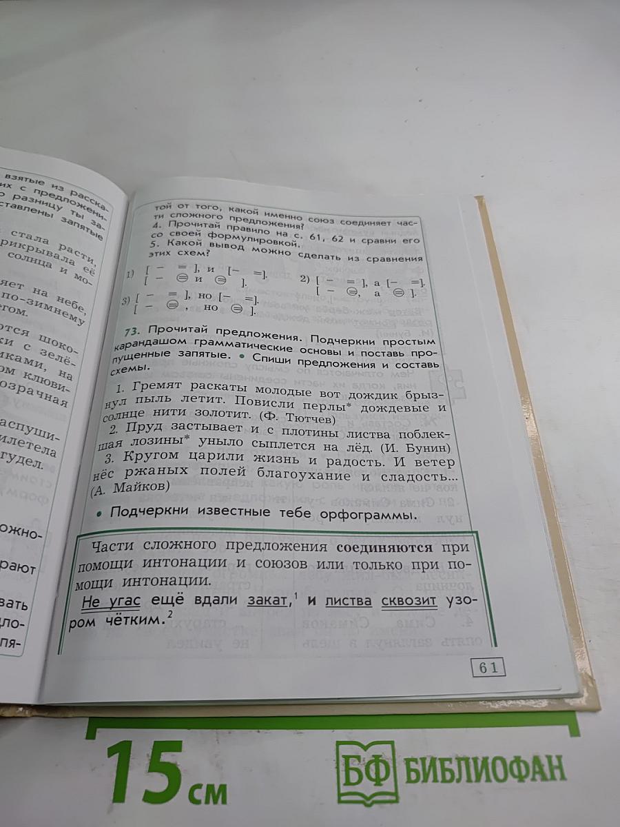 Русский язык. 4 класс, часть 1